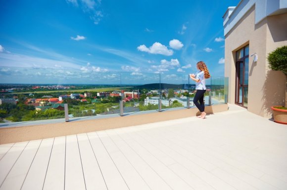 Fabrication de monobloc pour protection d’une terrasse d’entreprise - Lyon - Le Materiel Protego