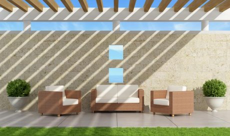 Conception et fabrication de pergolas bioclimatiques sur mesure - Lyon - Le Materiel Protego