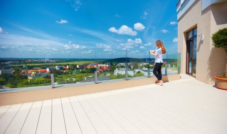 Fabrication de monobloc pour protection d’une terrasse d’entreprise - Lyon - Le Materiel Protego